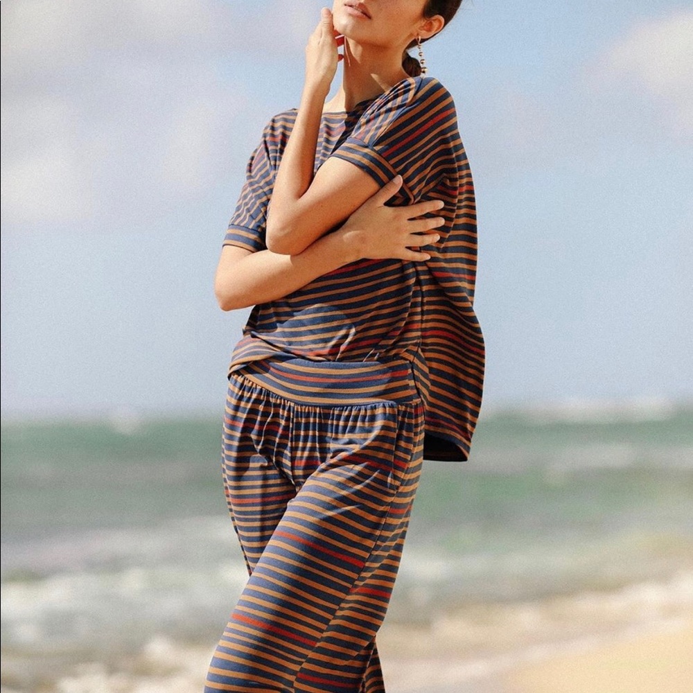 BNWT Fighting Eel / Pant Julie / Bold Stripe (XS)